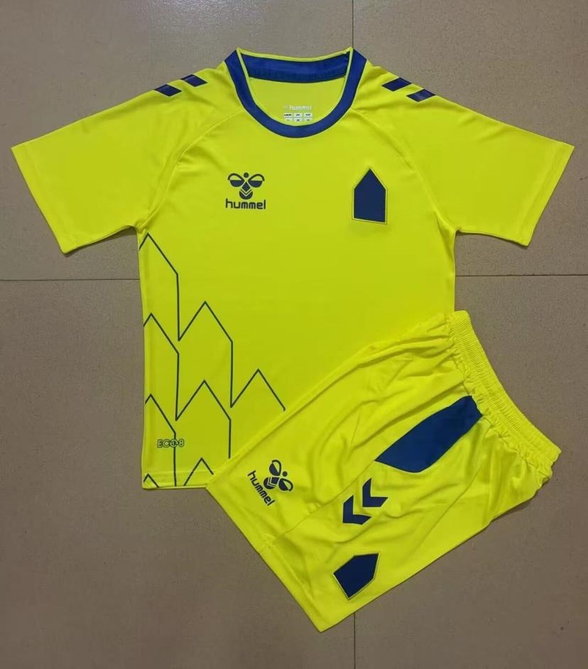 Kids-Everton 22/23 Third Yellow Soccer Jersey